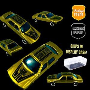 Vintage Speed Wheels Die Cast Car 931 Death Mask! Ships In Clear Display Case!